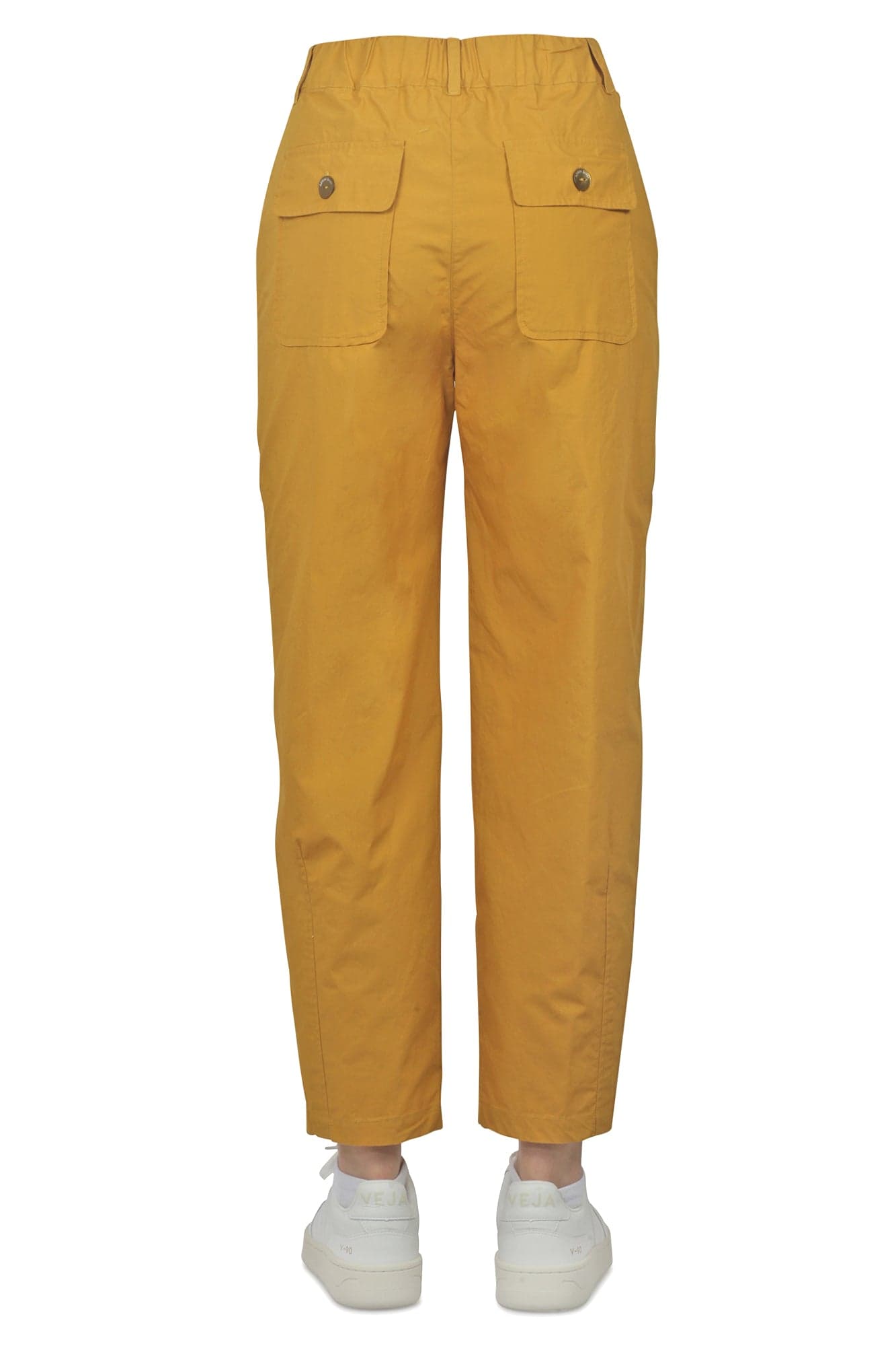 ALESSIA SANTI Alessia Santi - Pantalone - 450143 - Ocra da donna in Pantaloni Drestige - Casamassima, commercioVirtuoso.it