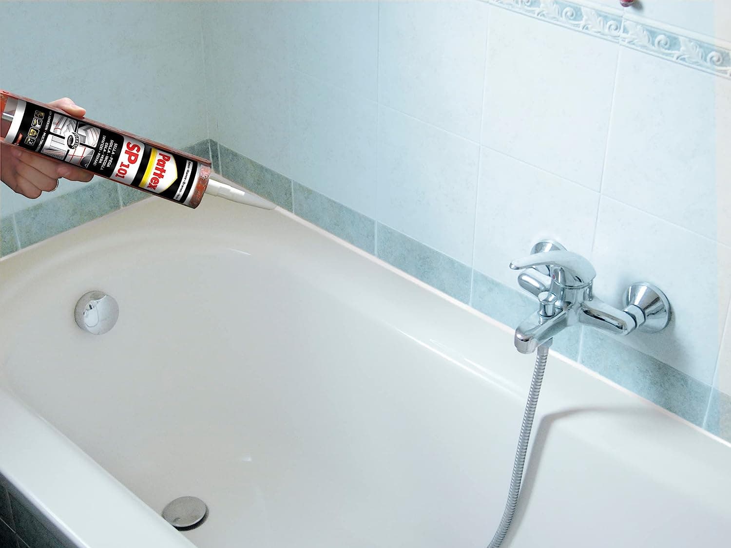 Sigillante neutro "SP101 Sanitary" ideale per bagni e sanitari 280 ml bianco in Silicone La Zappa - Altamura, commercioVirtuoso.it