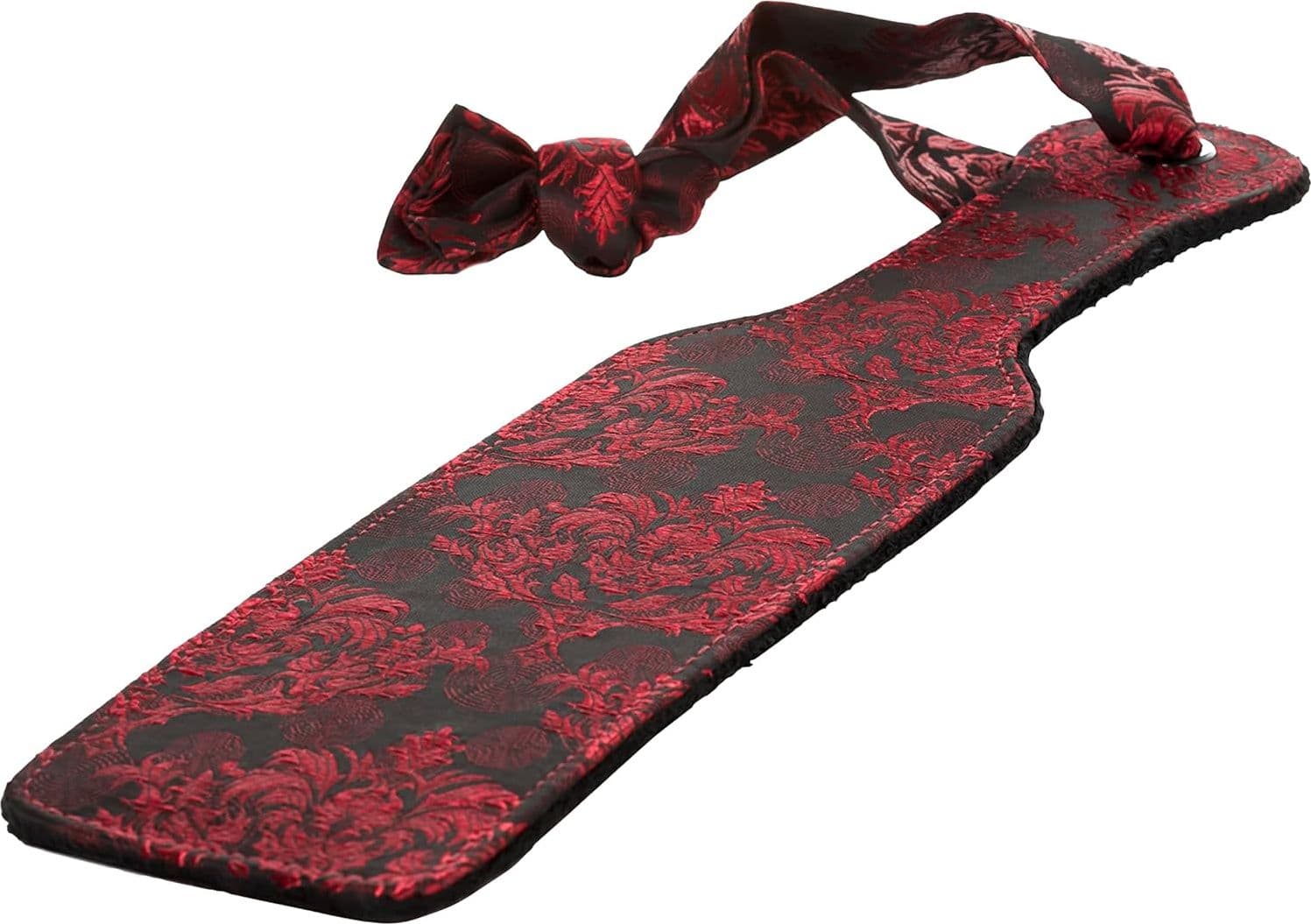 Sculacciatore Broccato Premium paddle rosso nero Bondage BDSM Fetish Fetish Calexotics in prodotto Erosdom - Palmi, commercioVirtuoso.it