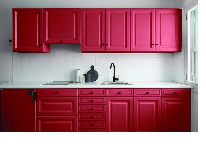V33 - SMALTO RINNOVARE PERFECTION CUCINA 750ML ROSSO SATINATO in Pittura per cucine e bagni Stockdoc - Terni, commercioVirtuoso.it