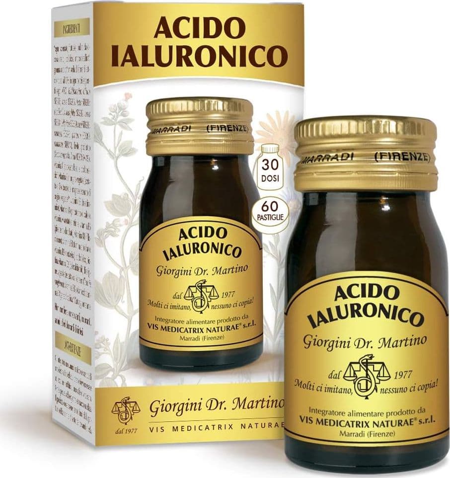 Acido ialuronico in Vitamine minerali e Integratori