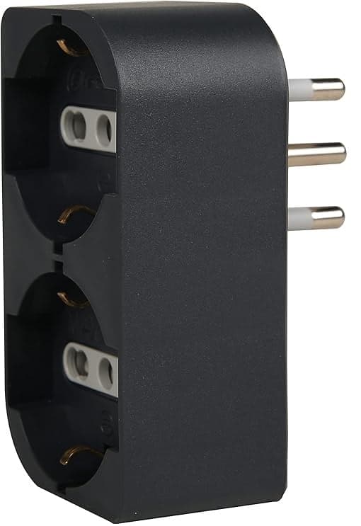 ELECTRALINE - ADATT. SALVASPAZIO 2P UNIVERSALI NERO in Multiprese Stockdoc - Terni, commercioVirtuoso.it