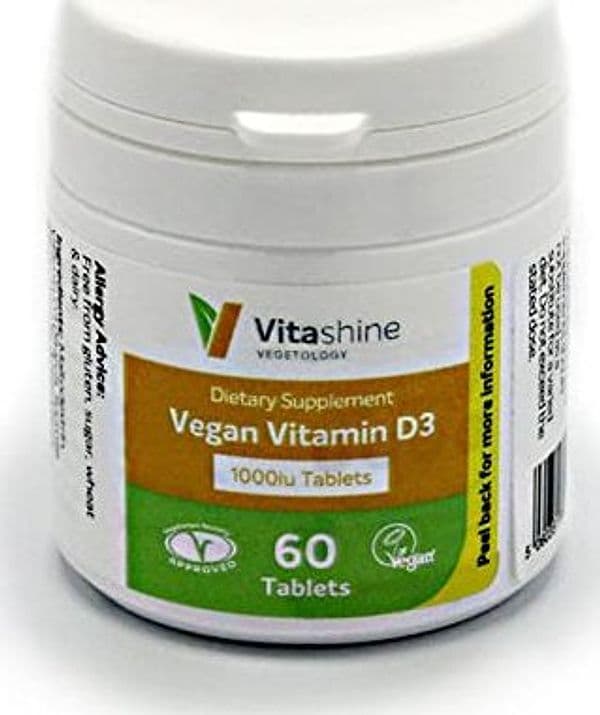 Vitamin D3 - 1000IU - Scen - 60 cpr. vegan