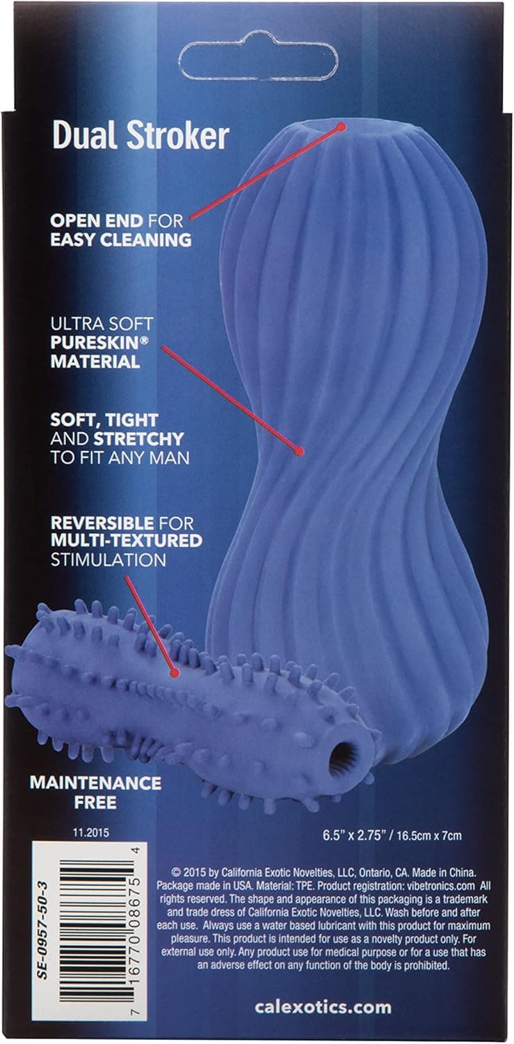 CalExotics Apollo Dual Stroker Masturbator Masturbatore Doppio Uomo Reversibile in prodotto Erosdom - Palmi, commercioVirtuoso.it