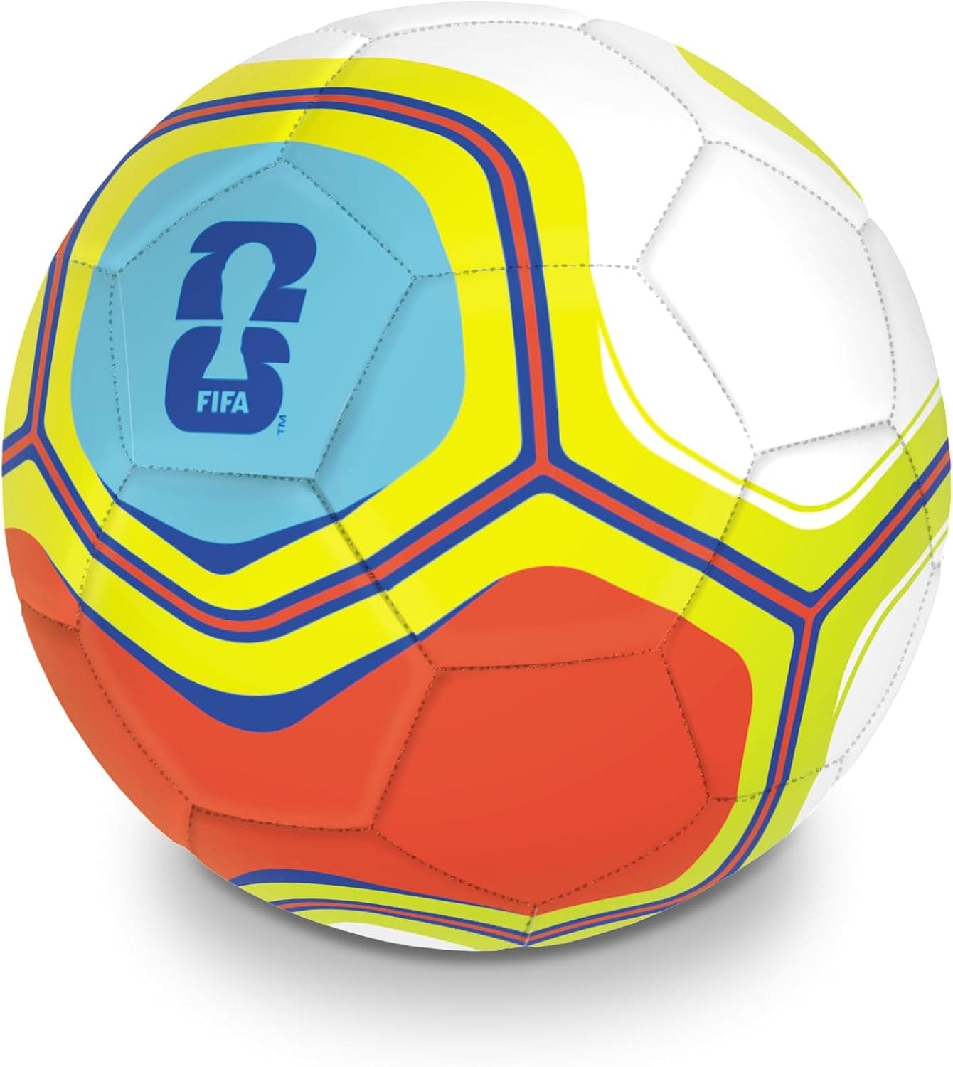 Mondo Toys - Pallone da Calcio Cucito FIFA WORLD CUP 2026 LA misura 5-280 gr - 23062 in prodotto Save The Money - Rimini, commercioVirtuoso.it