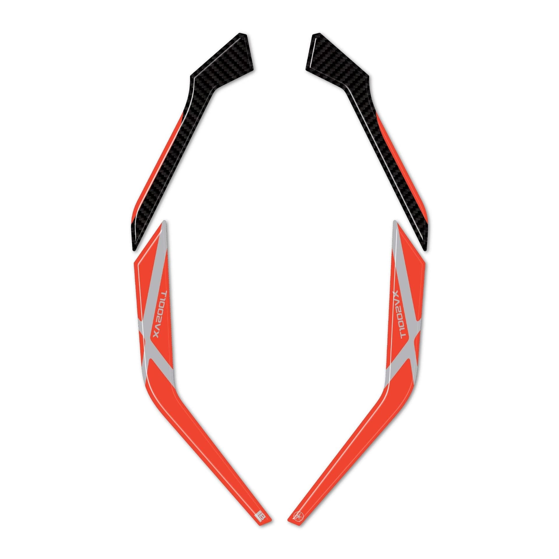 Adesivi 3D Protezioni Maniglie Bauletto compatibili con Morbidelli T1002VX 2025 in Decalcomanie adesivi e magneti LabelBike - Bibbiano, commercioVirtuoso.it