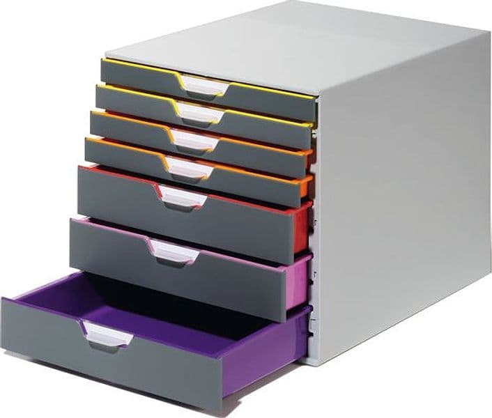 CASSETTIERA A 7 CASSETTI VARICOLOR DURABLE