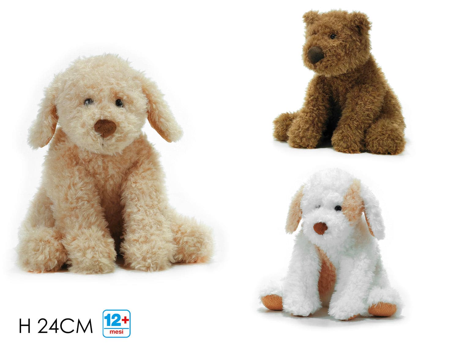 Animaletto Seduto H24cm 3 Assortimenti in Animali Save The Money - Rimini, commercioVirtuoso.it