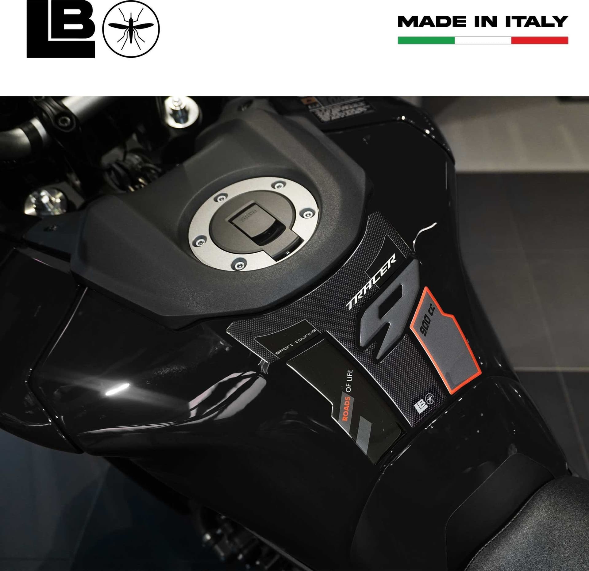 Paraserbatoio Adesivo 3D Protezione moto compatibile con Yamaha Tracer 9 2025 in Paraserbatoio LabelBike - Bibbiano, commercioVirtuoso.it