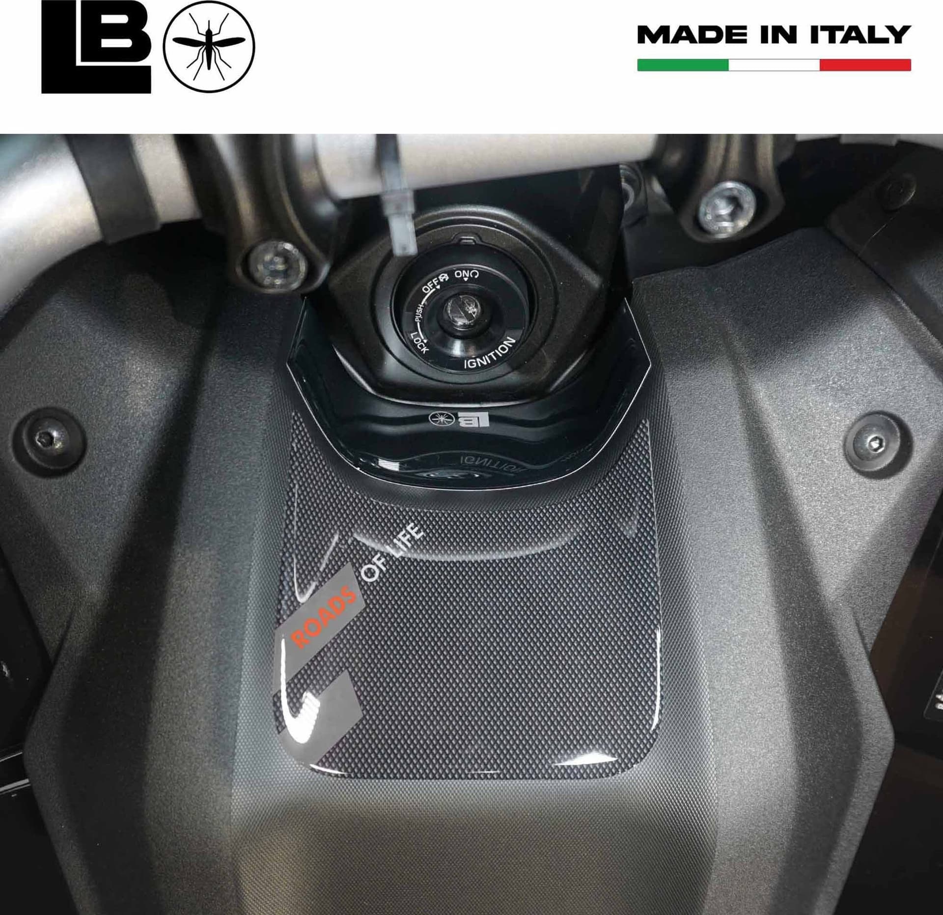 Adesivo 3D Protezione zona chiave moto compatibile con Yamaha Tracer 9 2025 in Decalcomanie adesivi e magneti LabelBike - Bibbiano, commercioVirtuoso.it