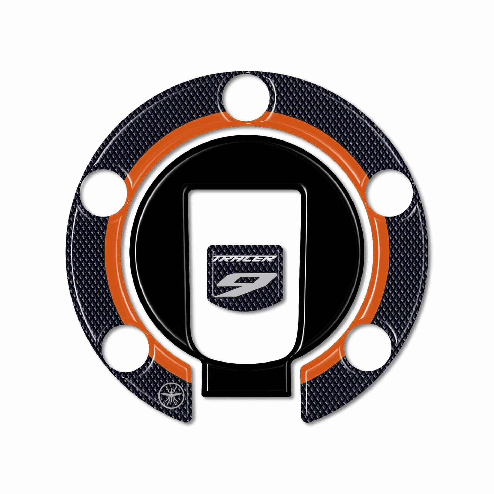 Adesivo 3D Protezione Tappo Serbatoio moto compatibile con Yamaha Tracer 9 2025 in Decalcomanie adesivi e magneti LabelBike - Bibbiano, commercioVirtuoso.it