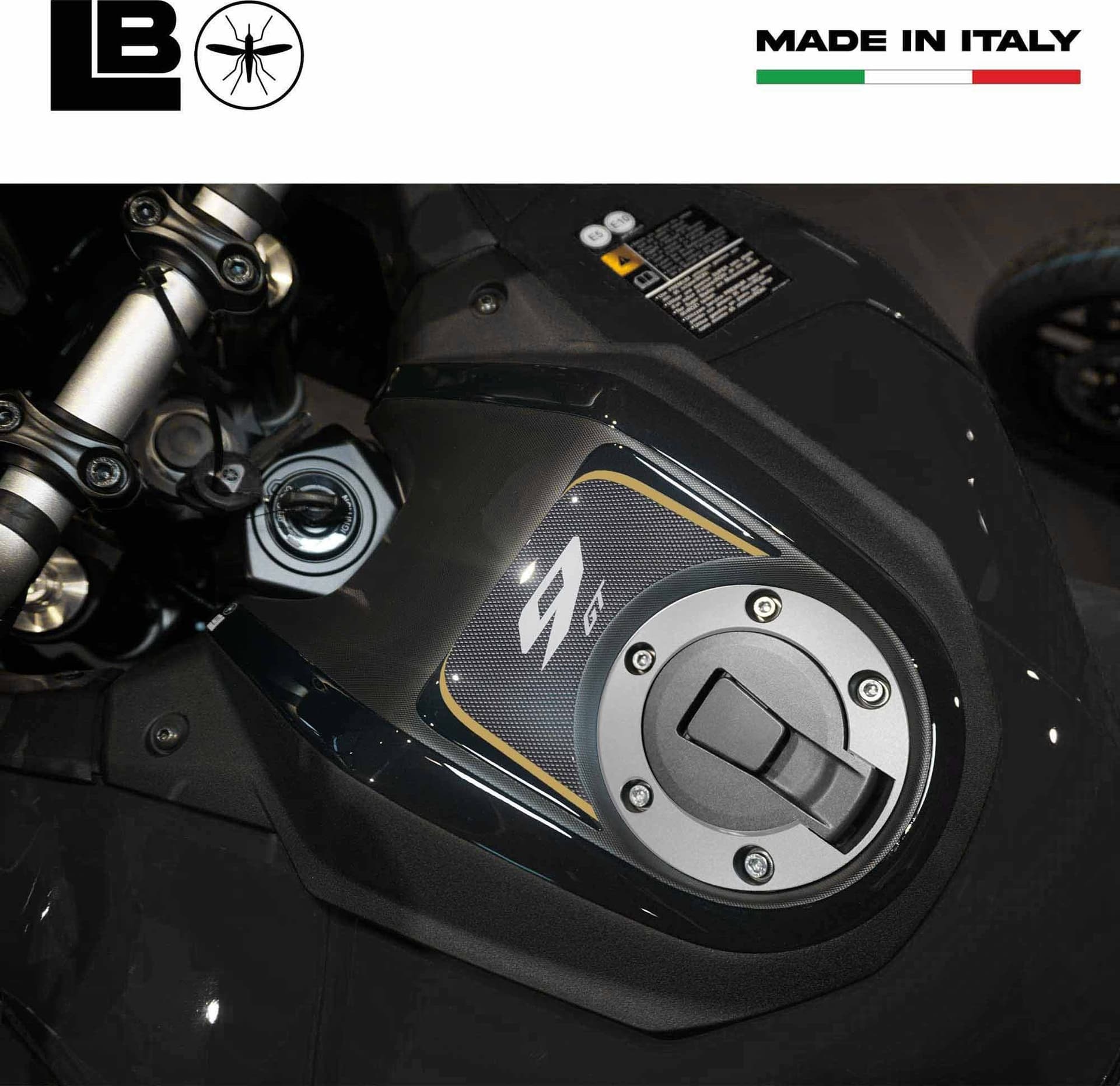 Adesivo Sopraserbatoio Protezione moto compatibile con Yamaha Tracer 9 GT 2025 in Decalcomanie adesivi e magneti LabelBike - Bibbiano, commercioVirtuoso.it