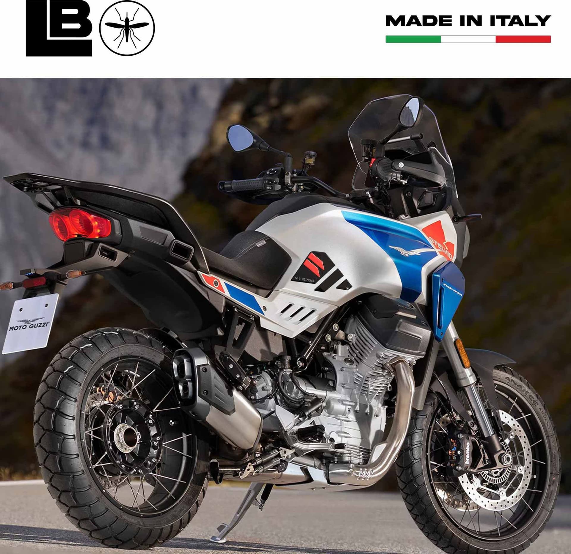 Protezioni Laterali Adesivi compatibili con Moto Guzzi Stelvio Duecento Tributo in Decalcomanie adesivi e magneti LabelBike - Bibbiano, commercioVirtuoso.it
