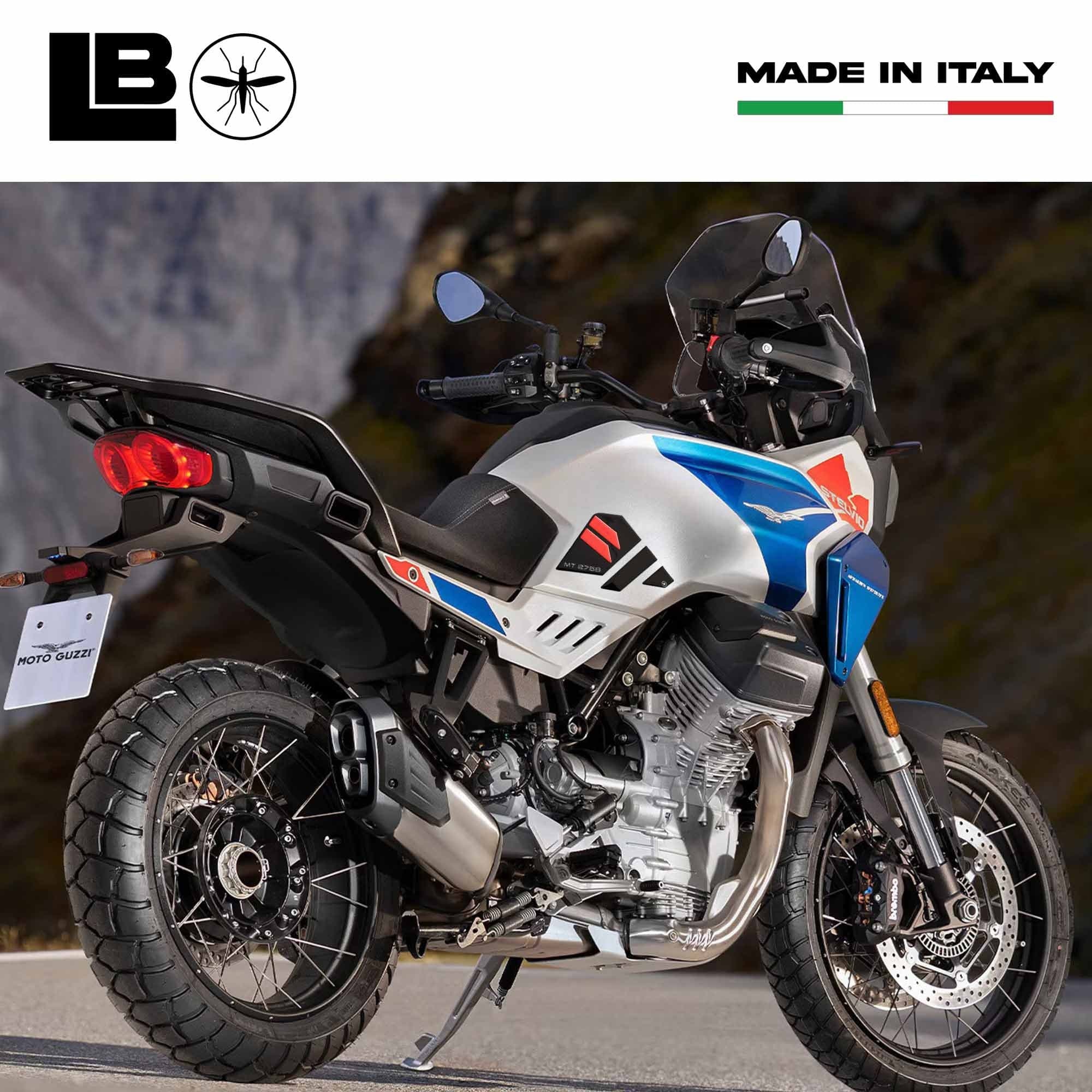 Protezioni Laterali Adesivi compatibili con Moto Guzzi Stelvio Duecento Tributo in Decalcomanie adesivi e magneti LabelBike - Bibbiano, commercioVirtuoso.it