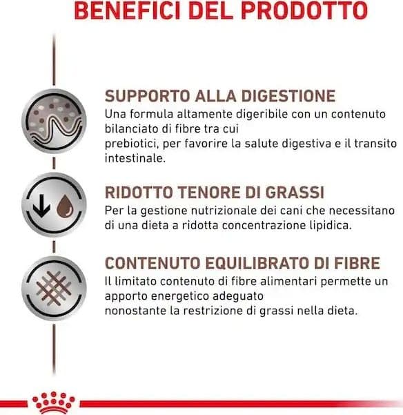 Royal Canin Gastrointestinal Low Fat Scatoletta per Cani Adulti in Secco 101 Market - Poggibonsi, commercioVirtuoso.it