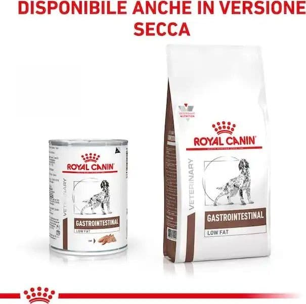 Royal Canin Gastrointestinal Low Fat Scatoletta per Cani Adulti in Secco 101 Market - Poggibonsi, commercioVirtuoso.it