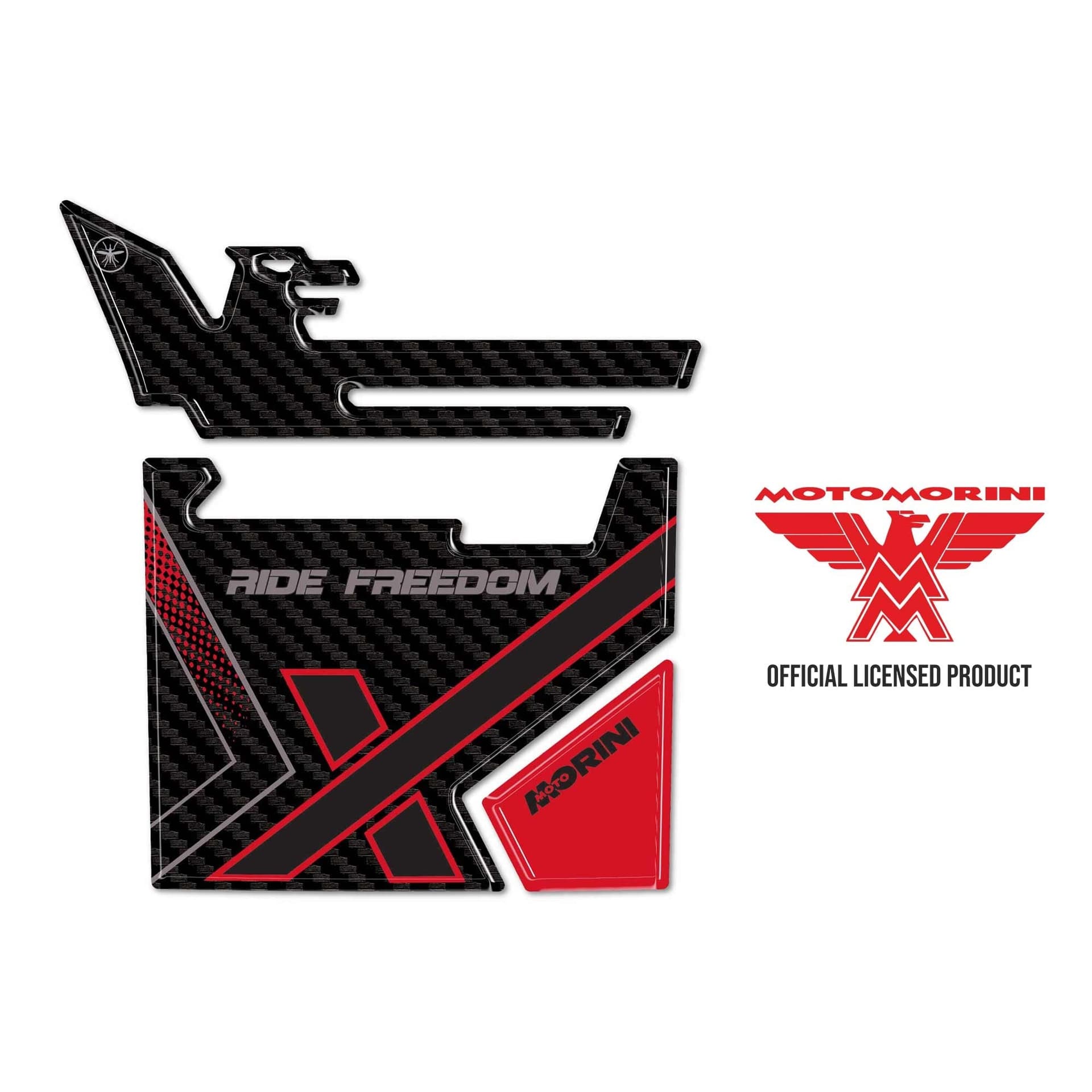Paraserbatoio Adesivo 3D Protezione compatibile con Moto Morini X-Cape 700 2025 in Paraserbatoio LabelBike - Bibbiano, commercioVirtuoso.it