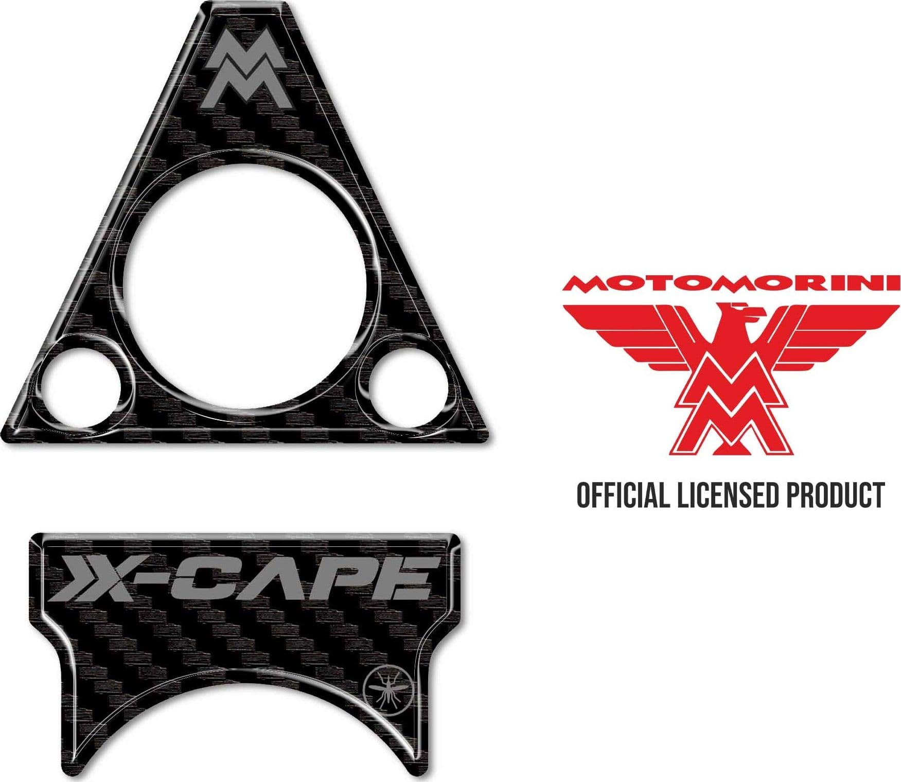 Adesivo 3D Protezione zona chiave compatibile con Moto Morini X-Cape 700 2025 in Decalcomanie adesivi e magneti LabelBike - Bibbiano, commercioVirtuoso.it
