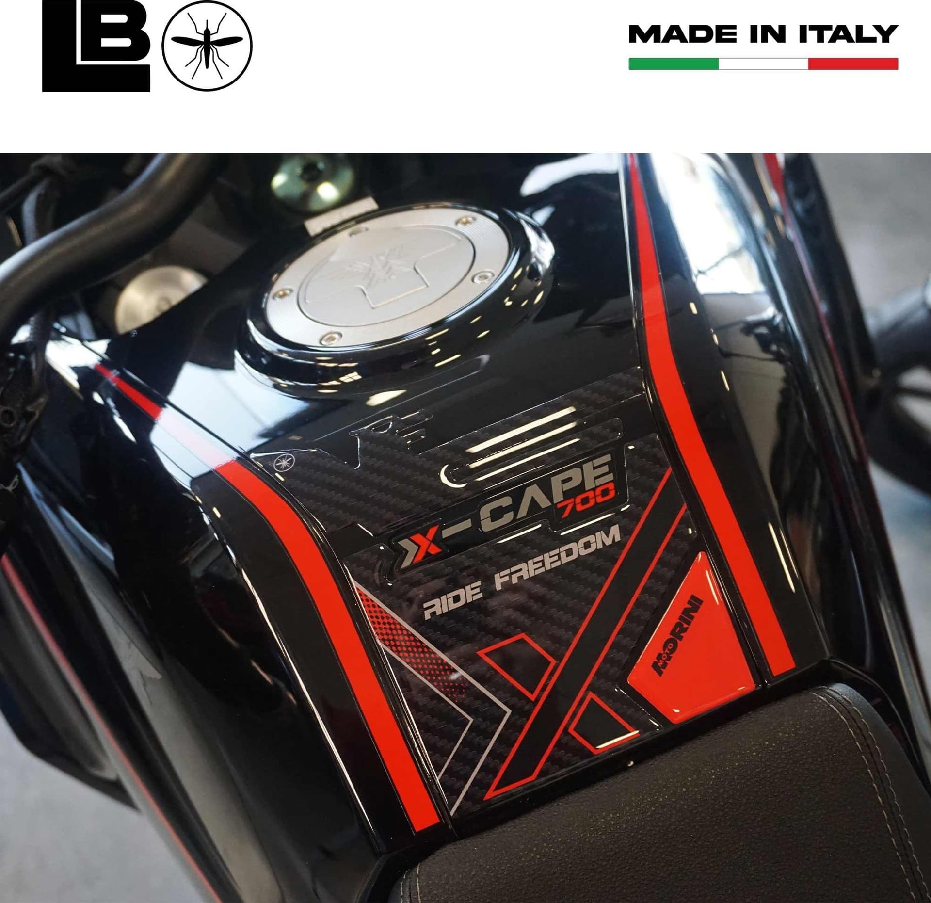 Protezioni Serbatoio Kit Adesivi 3D compatibili con Moto Morini X-Cape 700 2025 in Paraserbatoio LabelBike - Bibbiano, commercioVirtuoso.it