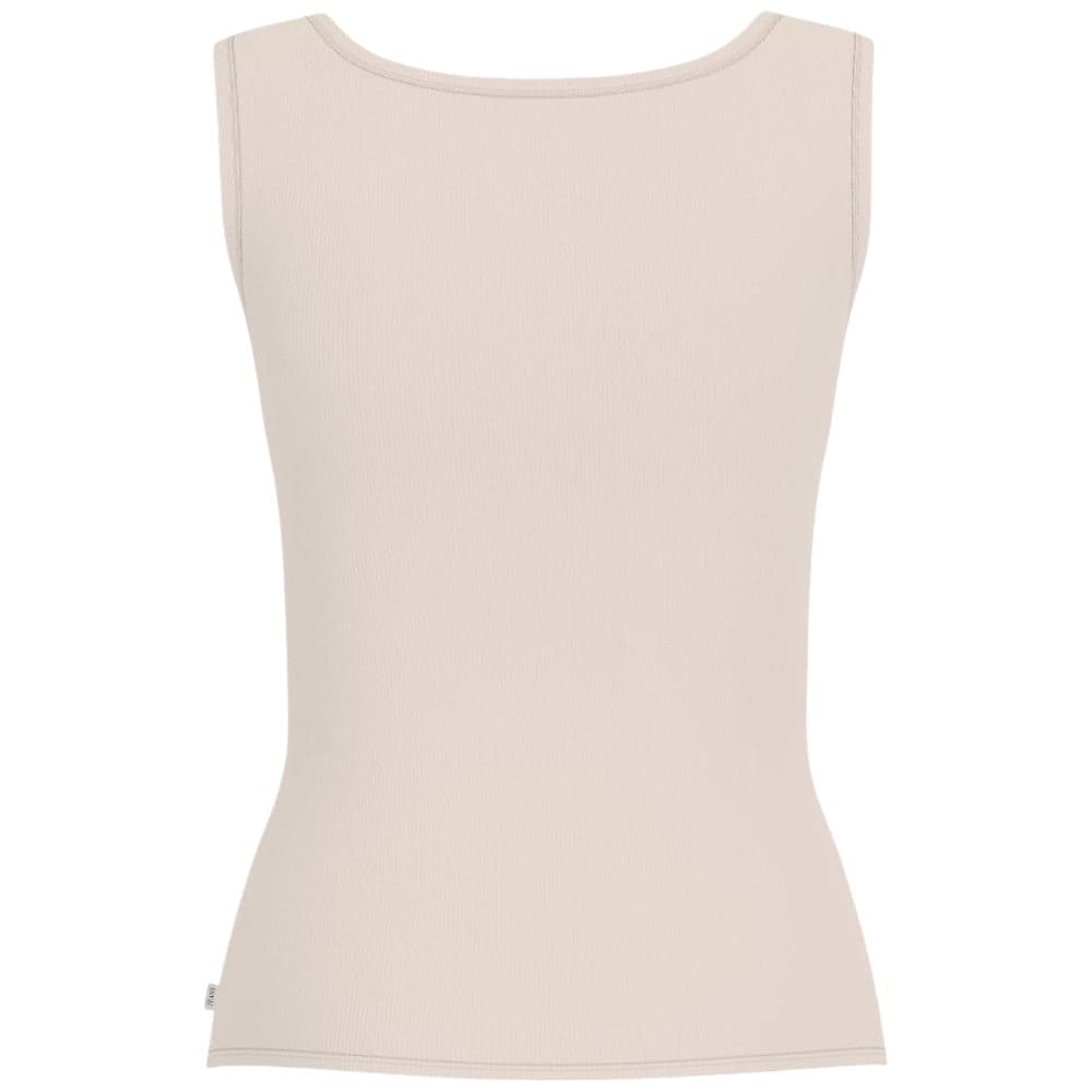 Guess Jeans top slim canotta crema Tank W4BP43 KA0H1 Top Guess Jeans