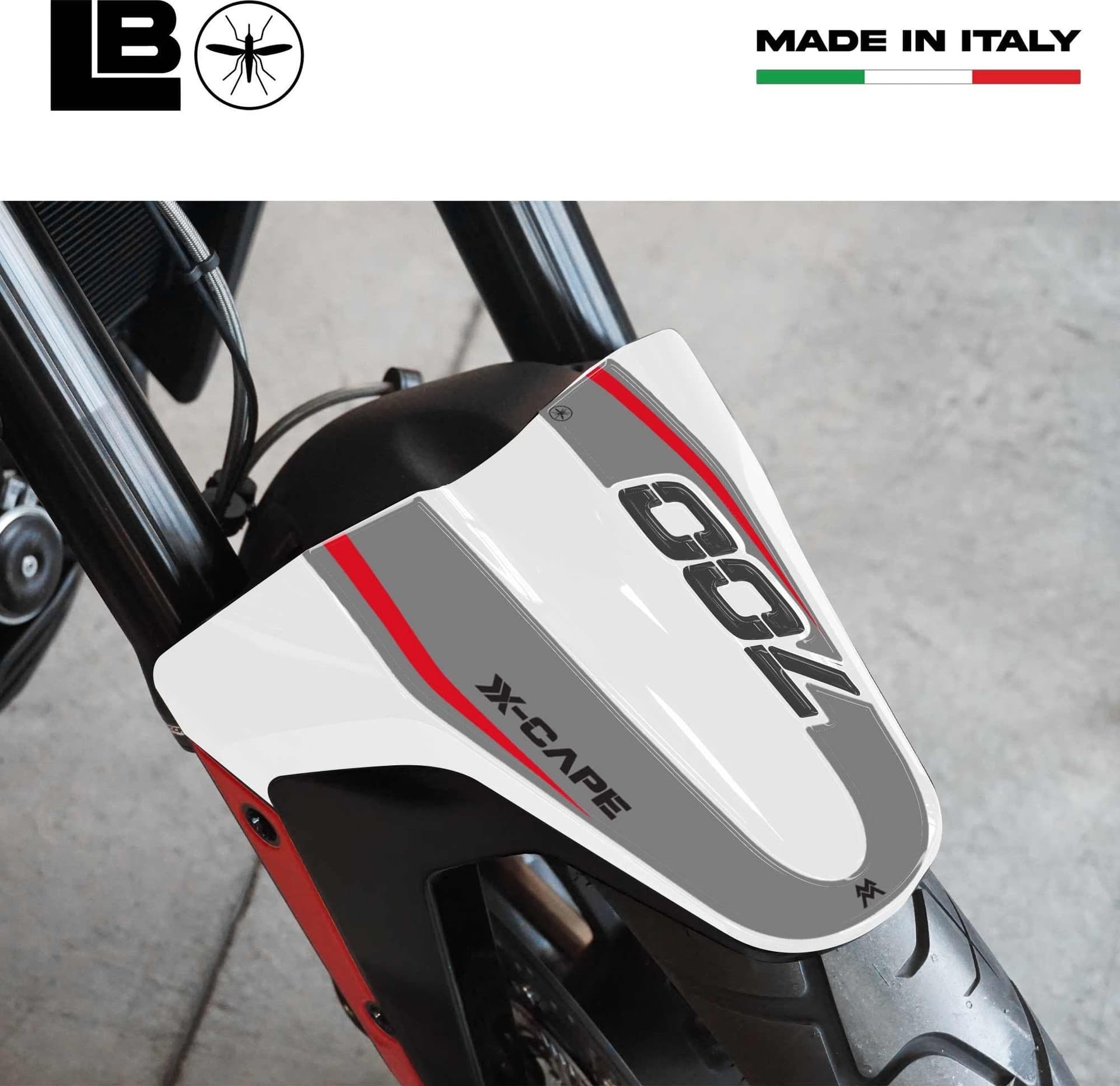 Adesivo 3D Protezione Parafango compatibile con Moto Morini X-Cape 700 2025 in Decalcomanie adesivi e magneti LabelBike - Bibbiano, commercioVirtuoso.it