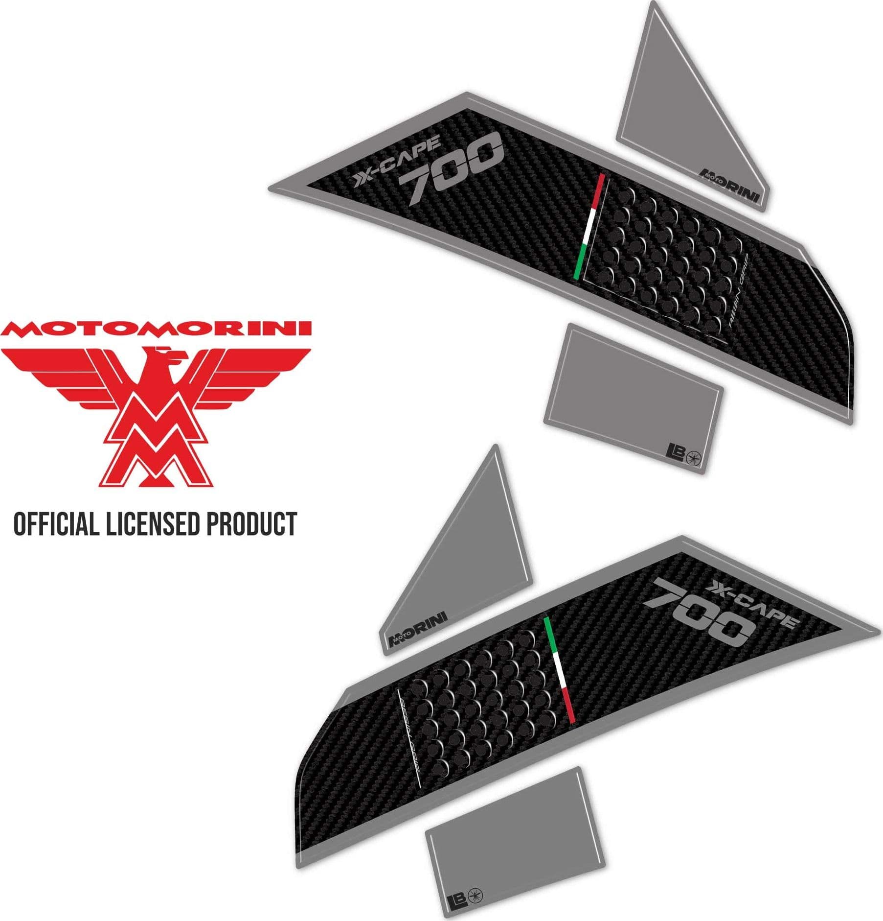 Adesivi 3D Laterali Serbatoio compatibili con Moto Morini X-Cape 700 2025 in Decalcomanie adesivi e magneti LabelBike - Bibbiano, commercioVirtuoso.it