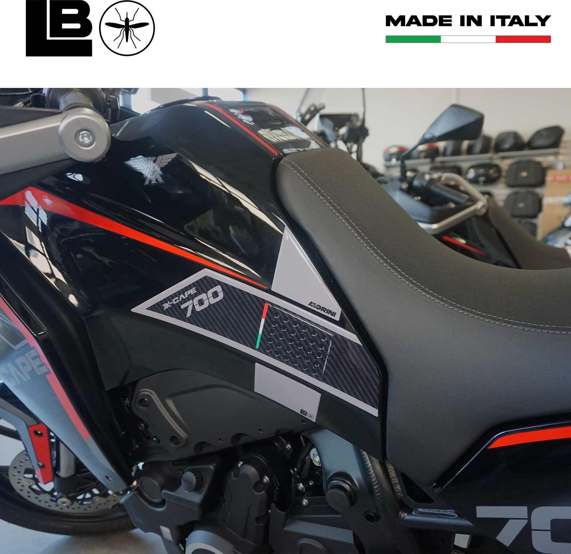 Adesivi 3D Laterali Serbatoio compatibili con Moto Morini X-Cape 700 2025 in Decalcomanie adesivi e magneti LabelBike - Bibbiano, commercioVirtuoso.it