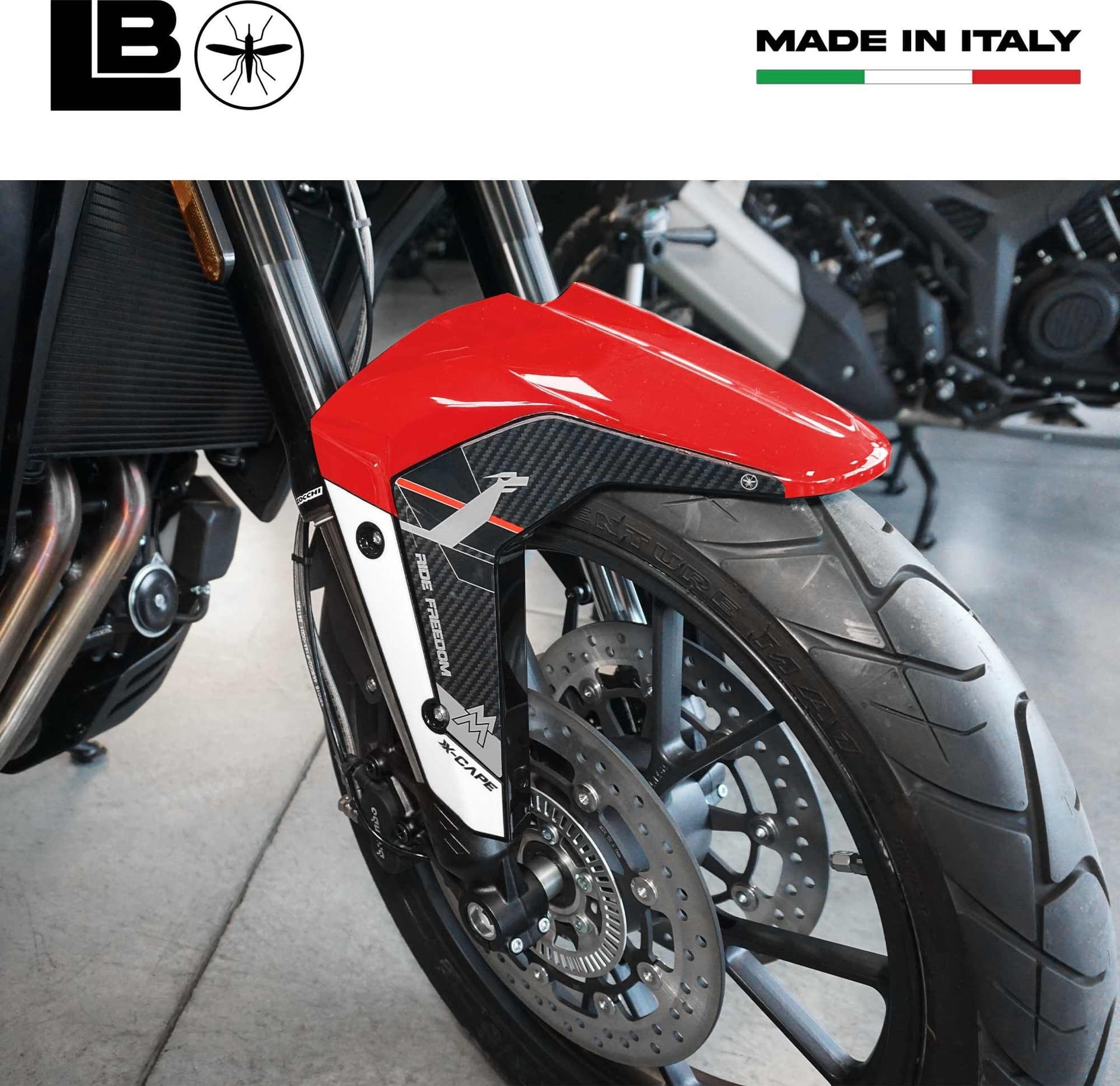 Adesivi 3D Parasteli Parafango compatibili con Moto Morini X-Cape 700 2025 in Decalcomanie adesivi e magneti LabelBike - Bibbiano, commercioVirtuoso.it