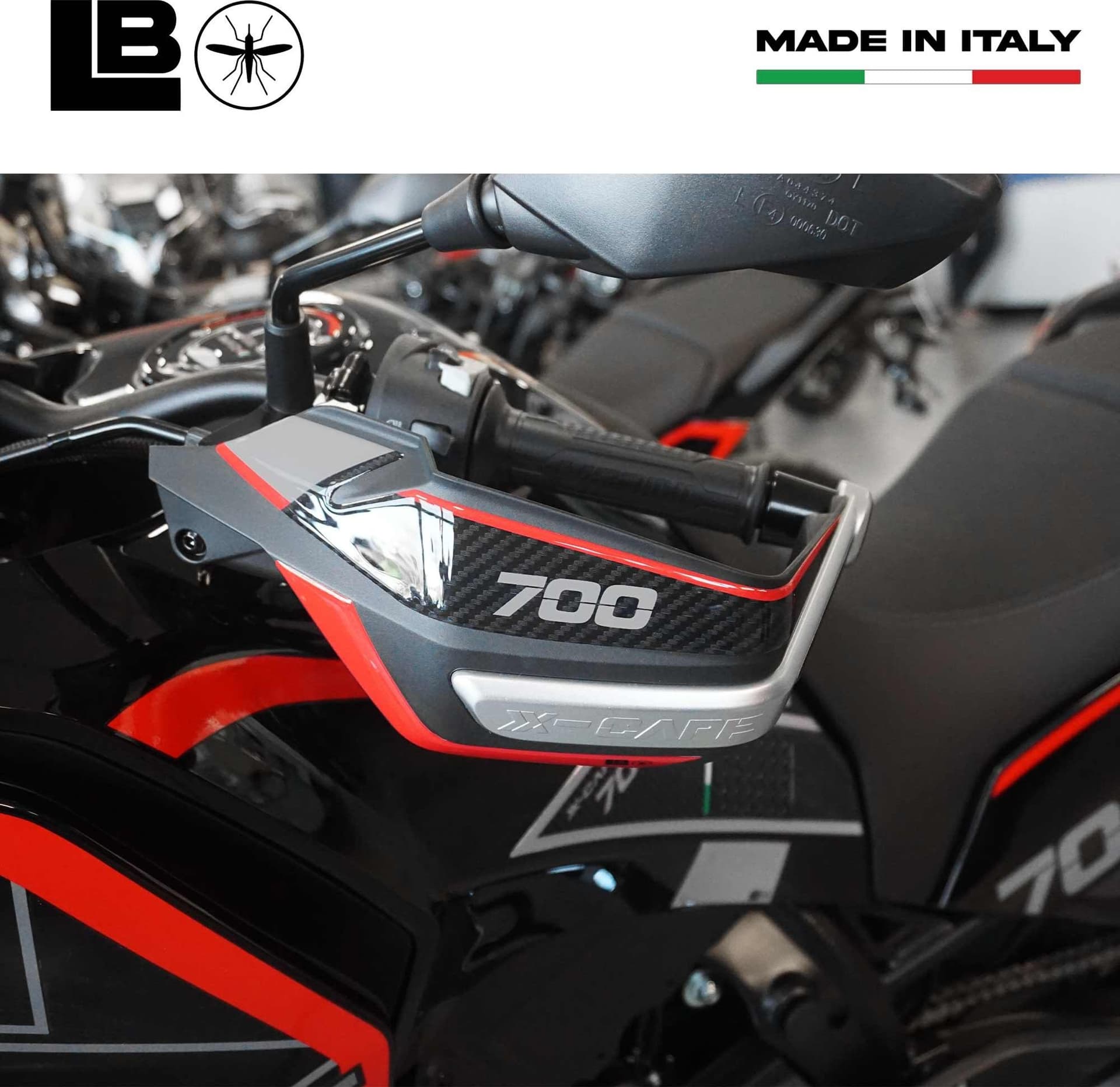 Adesivi 3D Protezioni Paramani compatibili con Moto Morini X-Cape 700 2025 in Decalcomanie adesivi e magneti LabelBike - Bibbiano, commercioVirtuoso.it