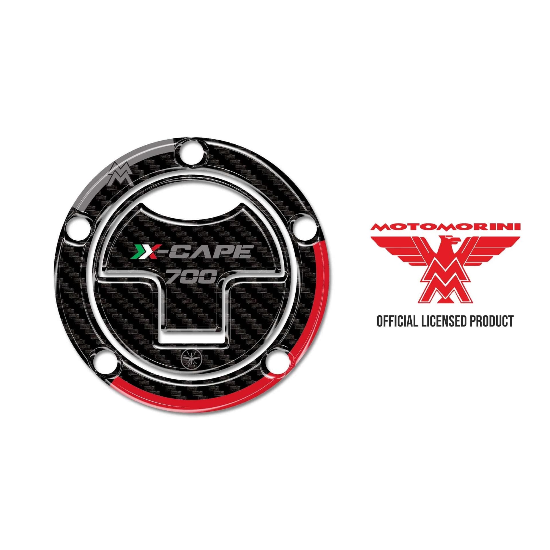 Adesivo Protezione Tappo Serbatoio compatibile con Moto Morini X-Cape 700 2025 in Paraserbatoio LabelBike - Bibbiano, commercioVirtuoso.it