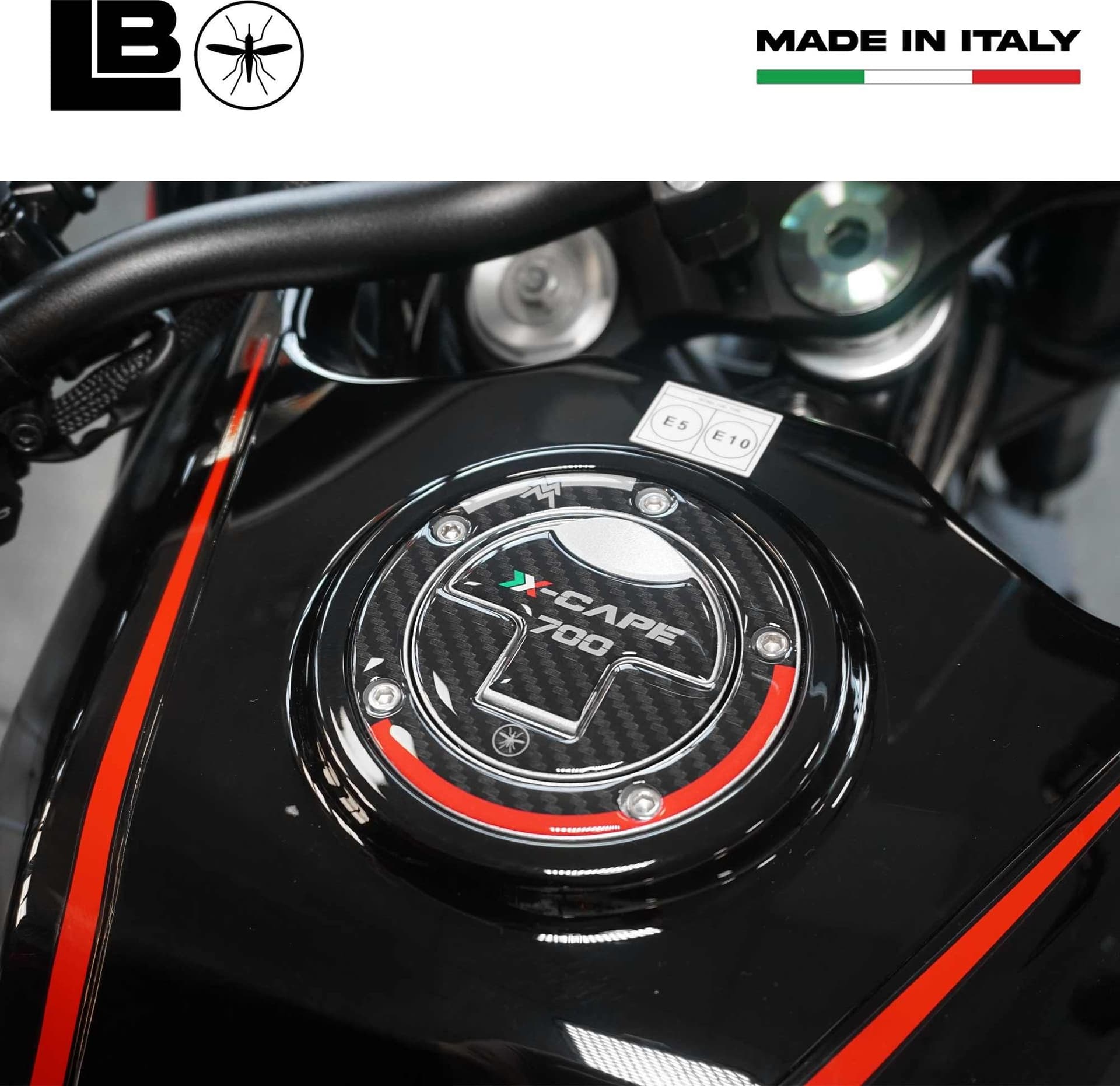 Adesivo Protezione Tappo Serbatoio compatibile con Moto Morini X-Cape 700 2025 in Paraserbatoio LabelBike - Bibbiano, commercioVirtuoso.it