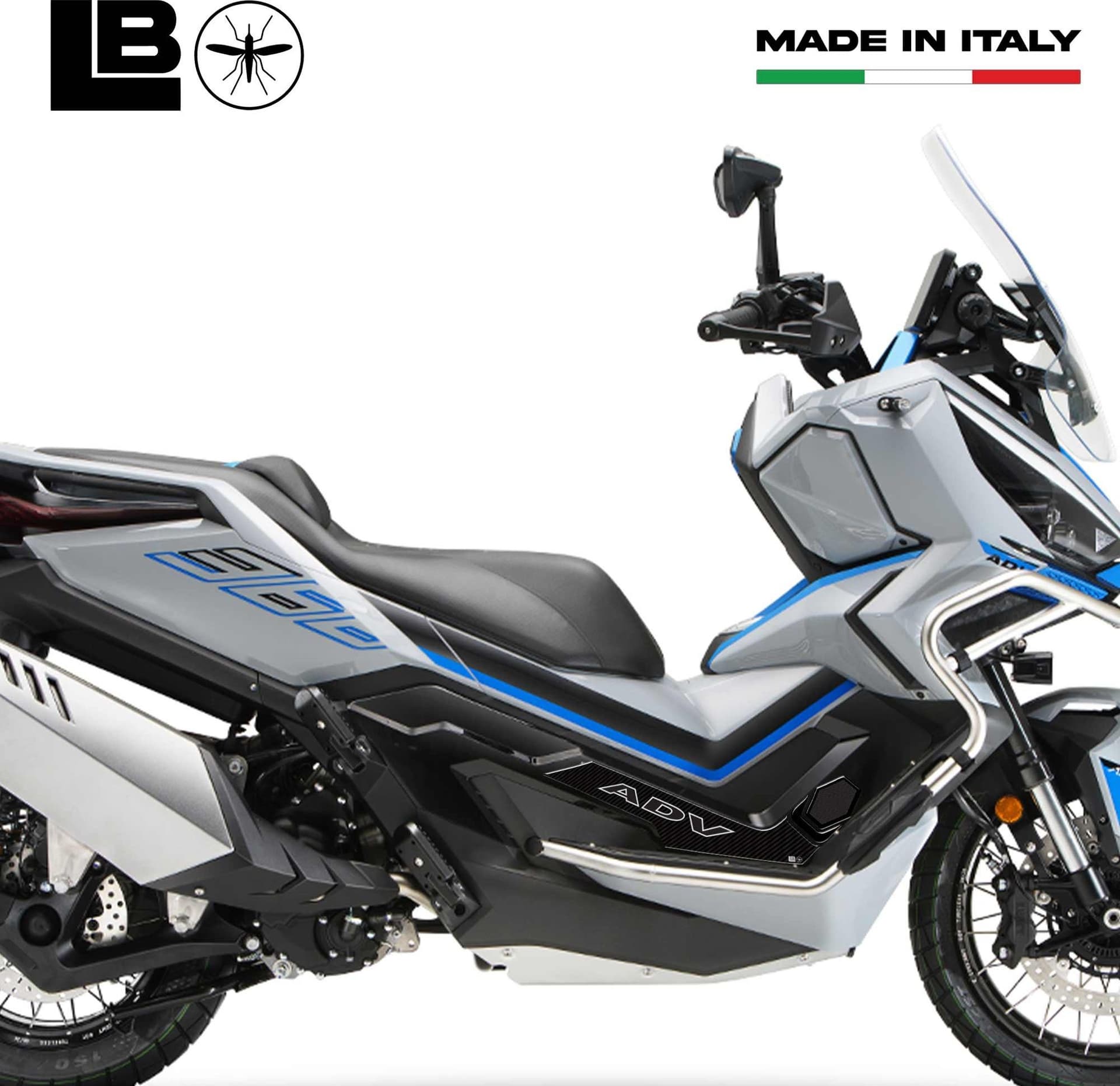 Adesivi 3D Protezioni Boomerang Scooter compatibili con Zontes 368 G 2025 in Decalcomanie adesivi e magneti LabelBike - Bibbiano, commercioVirtuoso.it