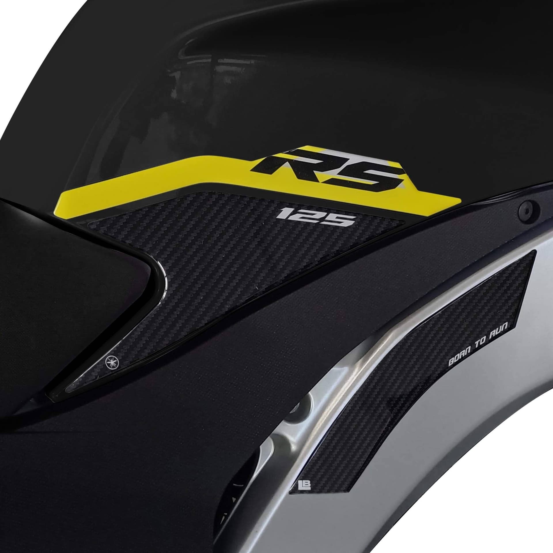 Adesivi 3D Protezioni Laterali Serbatoio compatibile con Aprilia RS 125 2021-25 in Decalcomanie adesivi e magneti LabelBike - Bibbiano, commercioVirtuoso.it