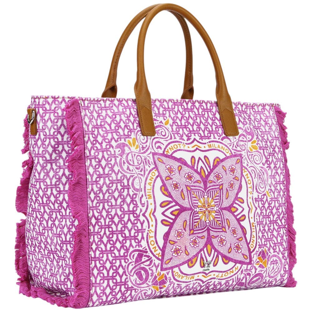 YNot borsa mare tote large peonia linea Sammer SAM003S5 Borse YNot