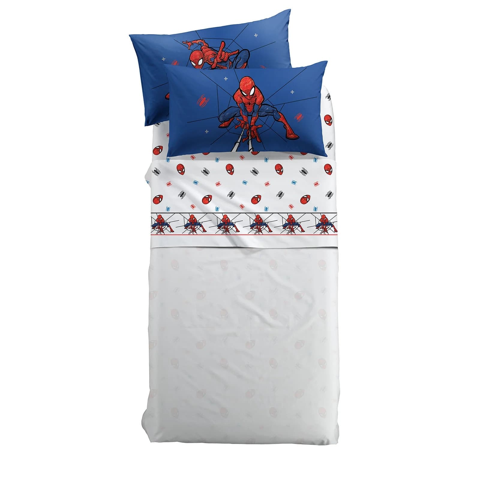 Lenzuola In Spider Man Spidey ! Caleffi Kids Marvel - Divertimento e Comfort
