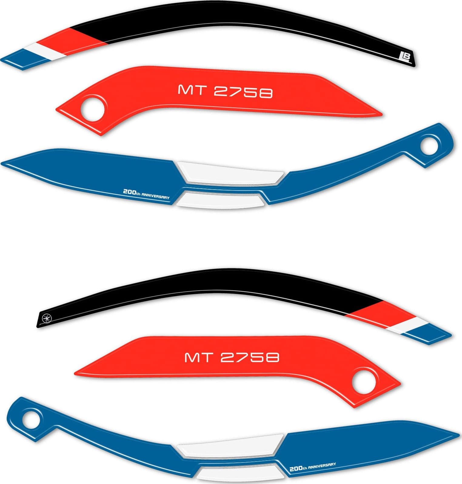 Adesivi Protezione Paramani compatibili con Moto Guzzi Stelvio Duecento Tributo in Decalcomanie adesivi e magneti LabelBike - Bibbiano, commercioVirtuoso.it