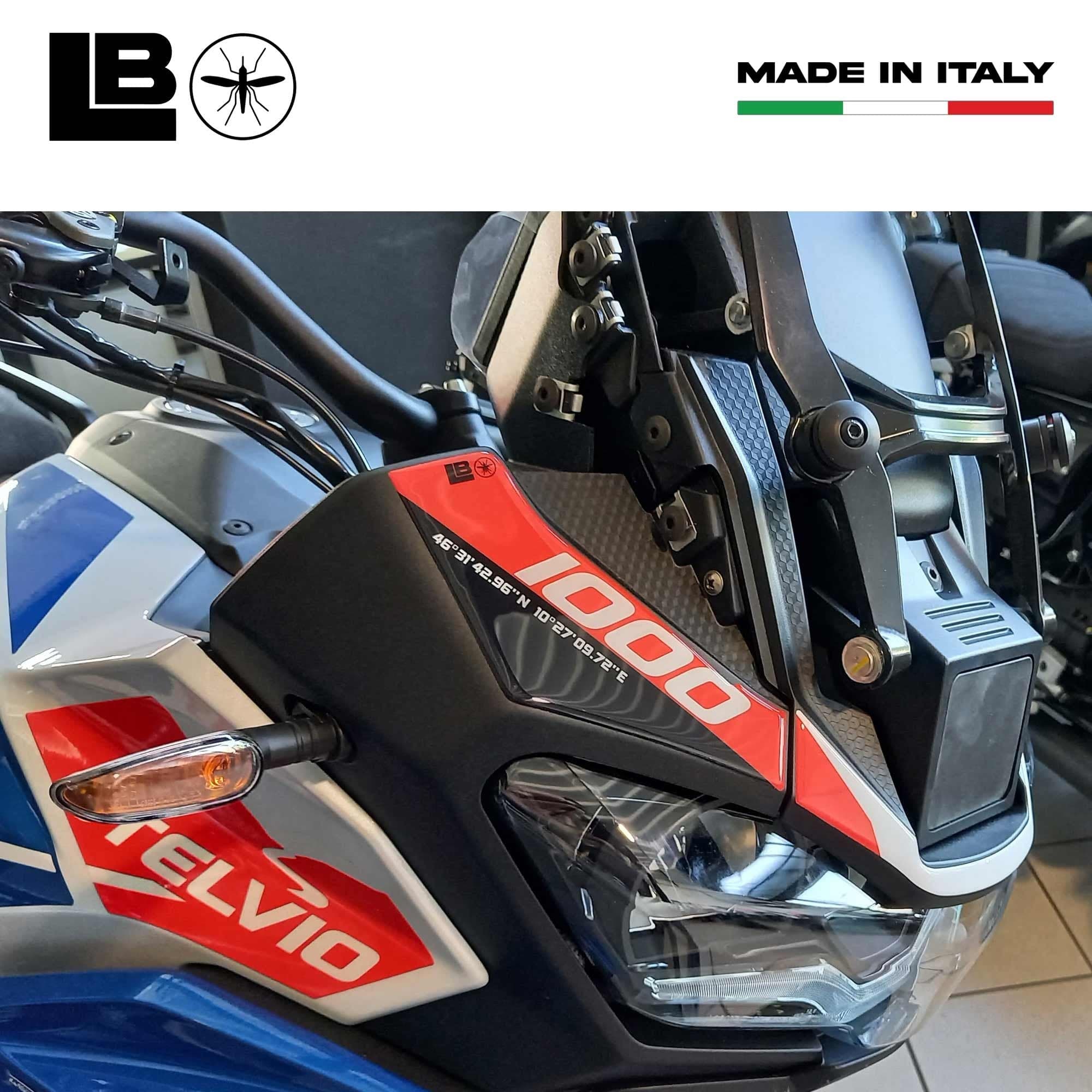 Adesivo Protezione Frontale compatibile con Moto Guzzi Stelvio Duecento Tributo in Decalcomanie adesivi e magneti LabelBike - Bibbiano, commercioVirtuoso.it