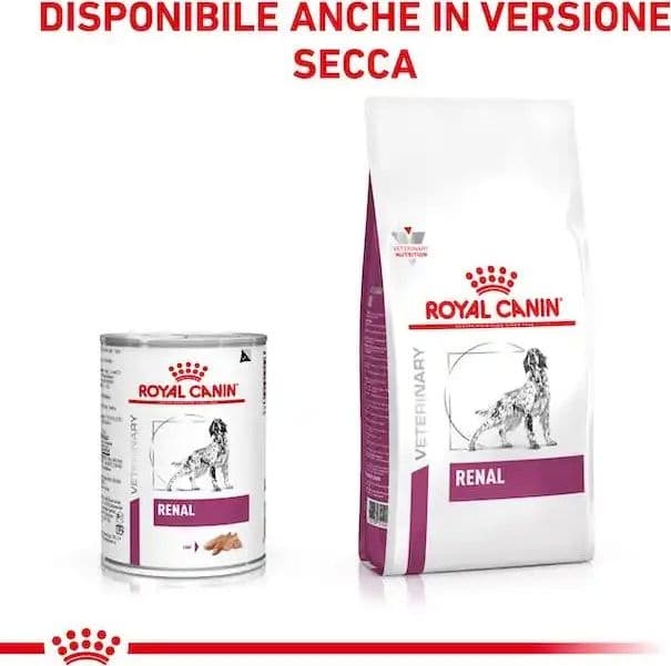 Royal Canin Renal Scatoletta per Cani Adulti 410gr in Secco 101 Market - Poggibonsi, commercioVirtuoso.it