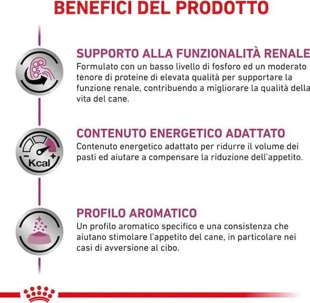 Royal Canin Renal Scatoletta per Cani Adulti 410gr in Secco 101 Market - Poggibonsi, commercioVirtuoso.it