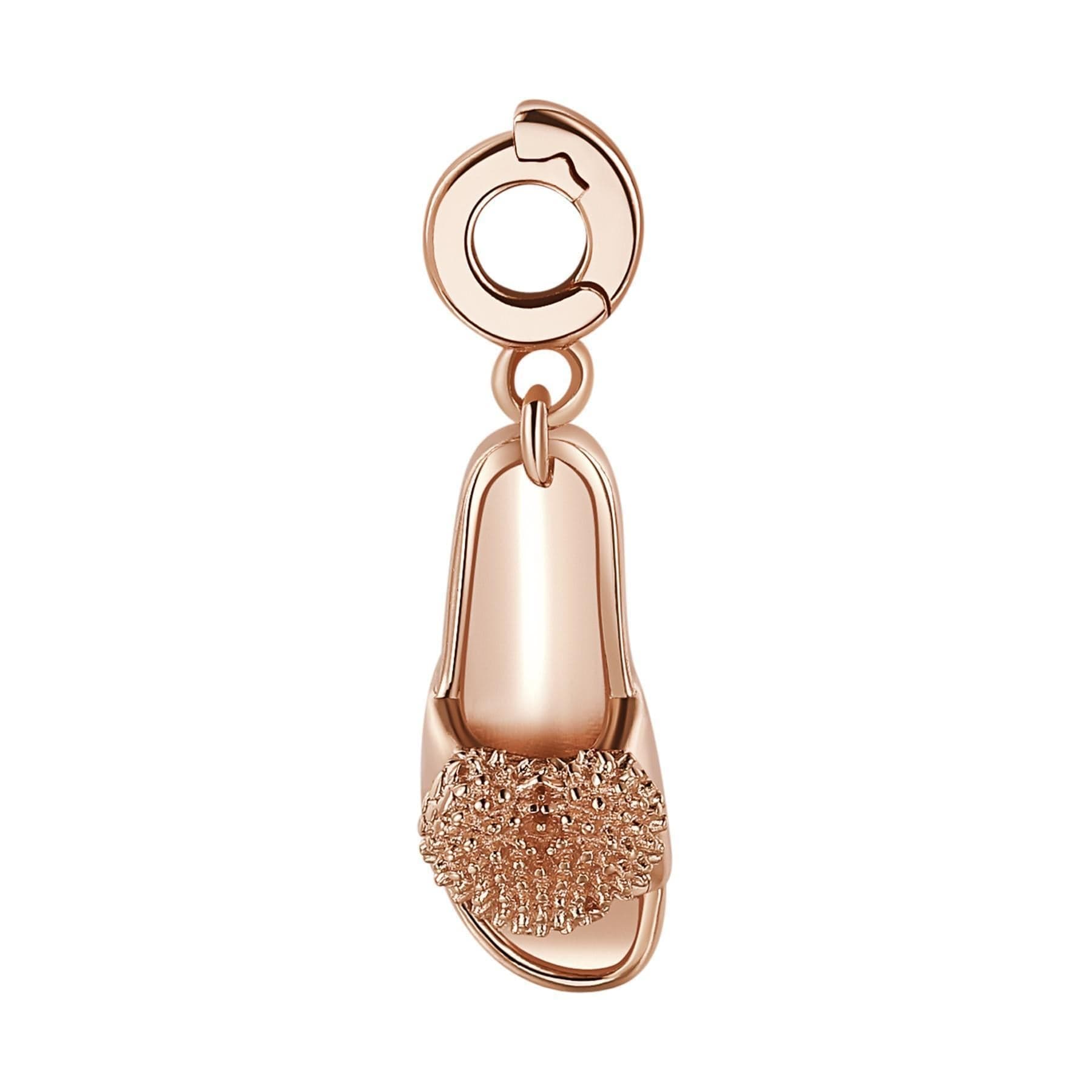 ROSATO - PENDENTE STORIE CIABATTA in Bead Charm Alba Gioielli - Casoria, commercioVirtuoso.it