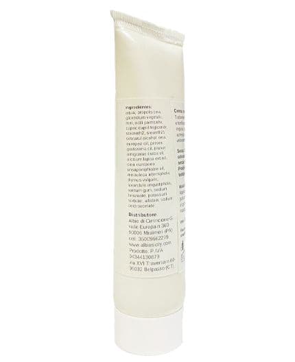 Crema viso 50ml cera api con bardana, lavanda, propoli dermopurificante pelle impura in Creme AlBio Sicily - Misilmeri, commercioVirtuoso.it