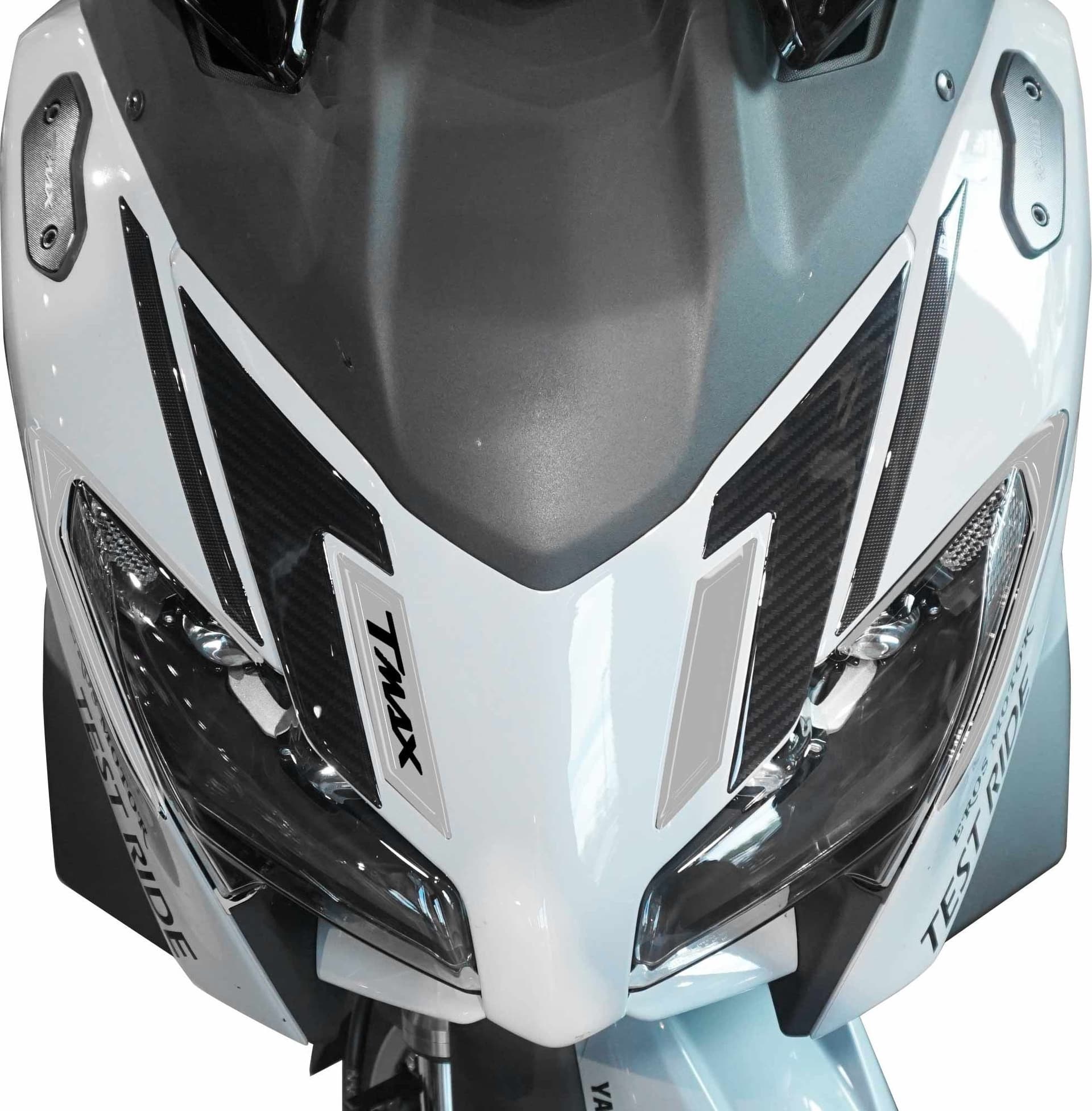 Protezione Frontale scooter adesivi in gel 3D compatibili con Yamaha Tmax 2025 in Decalcomanie adesivi e magneti LabelBike - Bibbiano, commercioVirtuoso.it