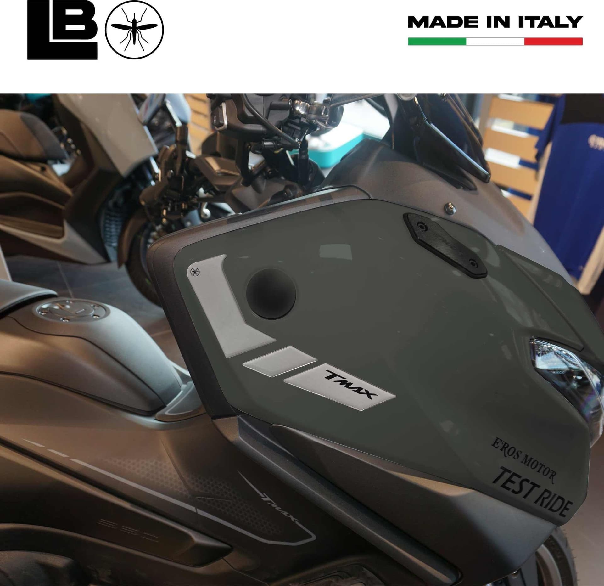 Protezioni Paraspigoli adesivi resinati gel 3D compatibili con Yamaha Tmax 2025 in Decalcomanie adesivi e magneti LabelBike - Bibbiano, commercioVirtuoso.it