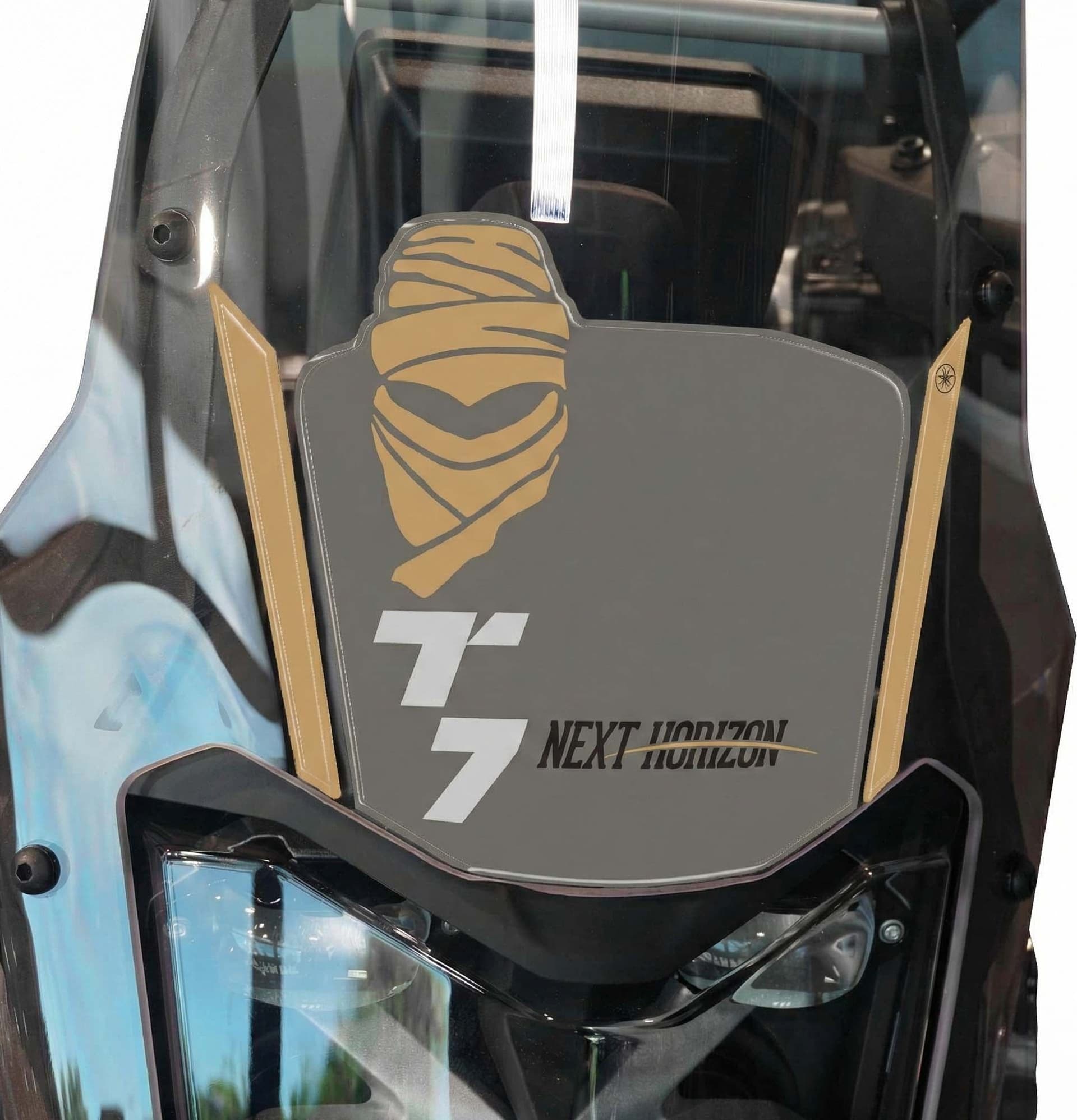 Adesivo gel 3D Protezione Cupolino moto compatibile con Yamaha Tenere 700 2025 in Decalcomanie adesivi e magneti LabelBike - Bibbiano, commercioVirtuoso.it