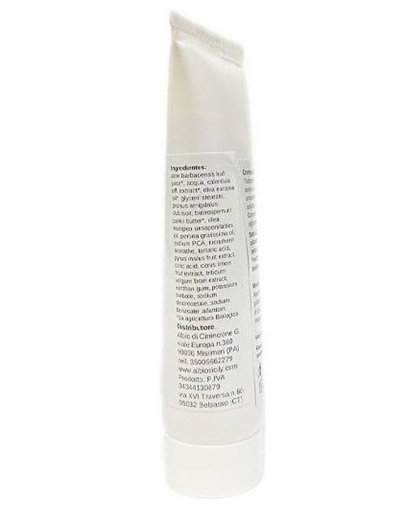 Crema 50ml alla calendula, Aloe vera, Vite rossa, fior di Melo lenitivo pelle secca, irritazioni in Doposole AlBio Sicily - Misilmeri, commercioVirtuoso.it