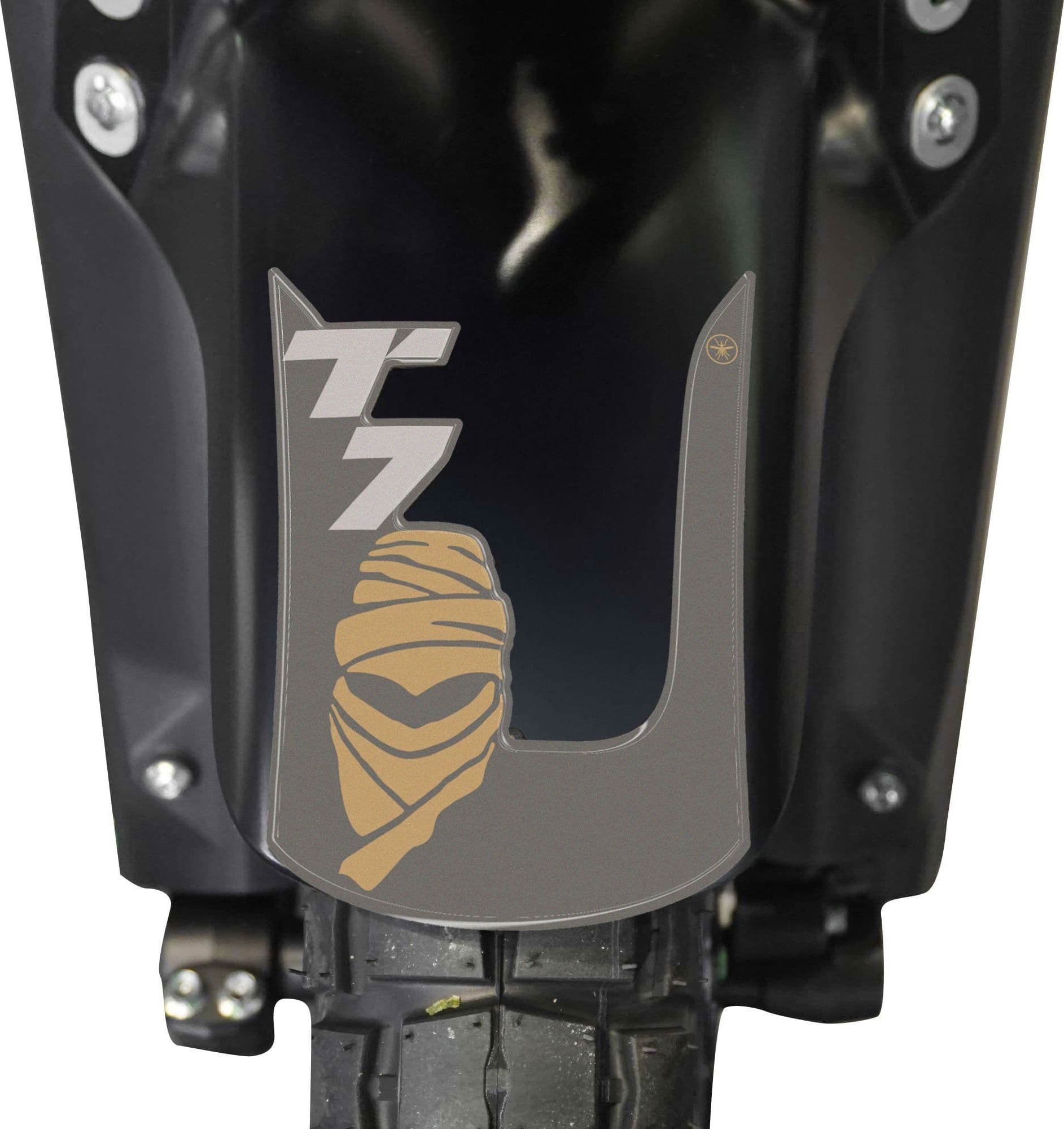 Adesivo gel 3D Protezione Parafango moto compatibile con Yamaha Tenere 700 2025 in Decalcomanie adesivi e magneti LabelBike - Bibbiano, commercioVirtuoso.it