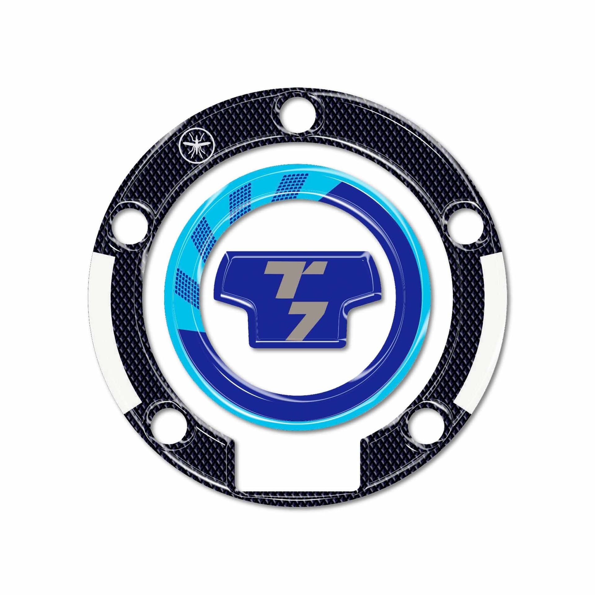 Adesivo Protezione Tappo serbatoio moto compatibile con Yamaha Tenere 700 2025 in Decalcomanie adesivi e magneti LabelBike - Bibbiano, commercioVirtuoso.it