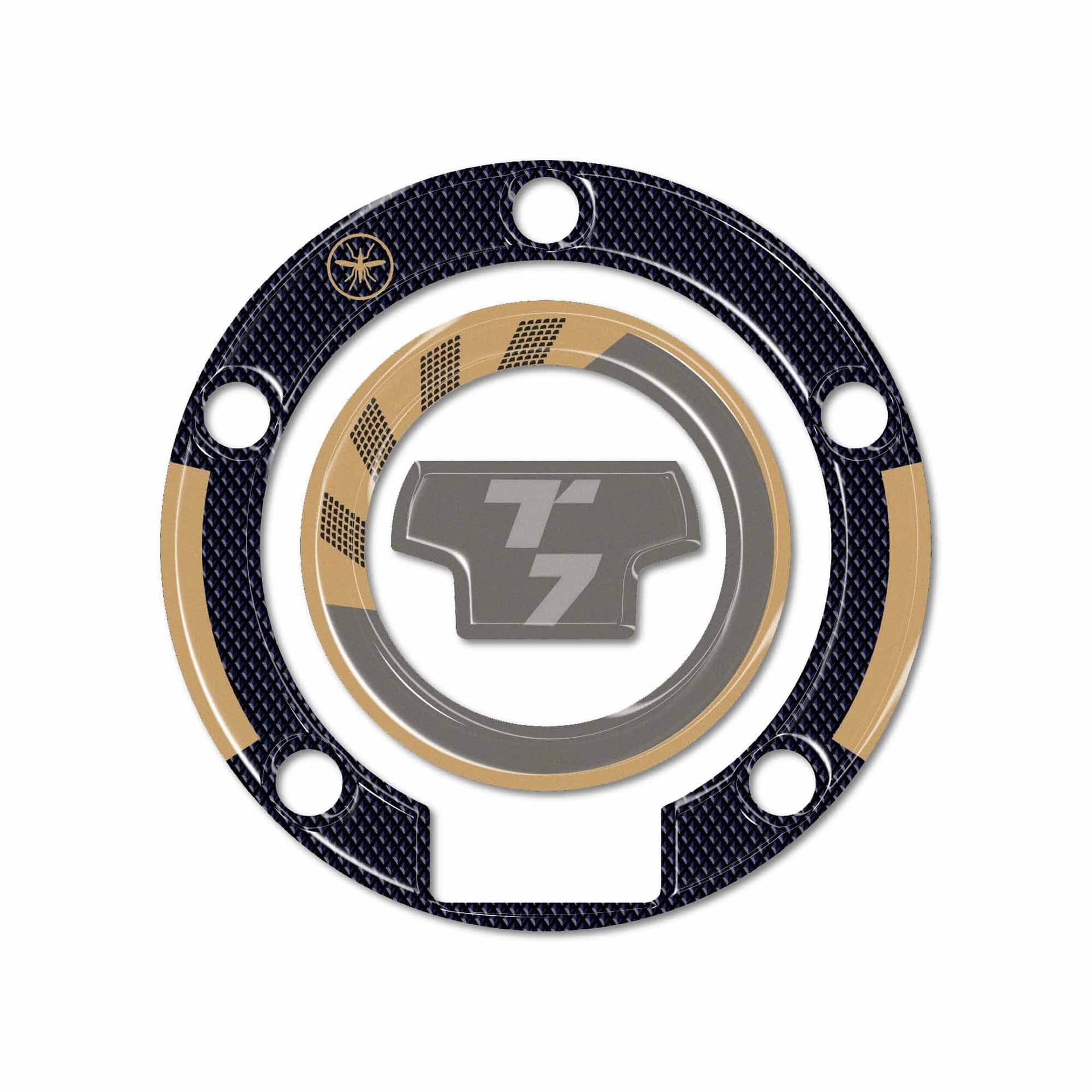 Adesivo Protezione Tappo serbatoio moto compatibile con Yamaha Tenere 700 2025 in Decalcomanie adesivi e magneti LabelBike - Bibbiano, commercioVirtuoso.it