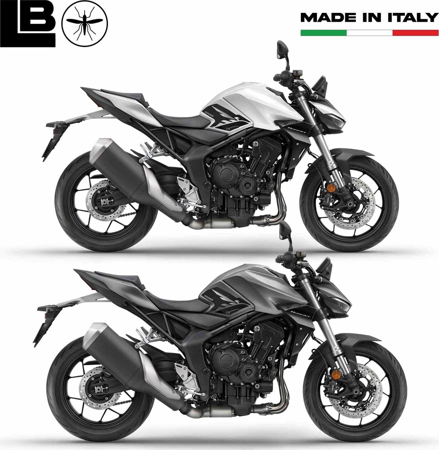 Adesivi 3D Protezioni Laterali Serbatoio compatibili con Honda Hornet 1000 2025 in Decalcomanie adesivi e magneti LabelBike - Bibbiano, commercioVirtuoso.it