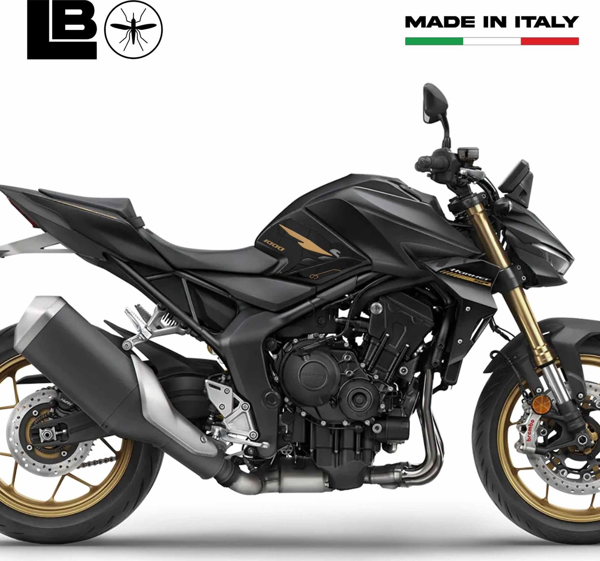 Adesivi 3D Protezioni Laterali Serbatoio compatibili con Honda Hornet 1000 2025 in Decalcomanie adesivi e magneti LabelBike - Bibbiano, commercioVirtuoso.it